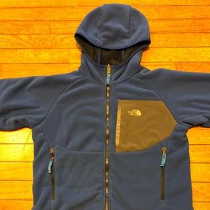 The North Face Boys fleece lined zip up